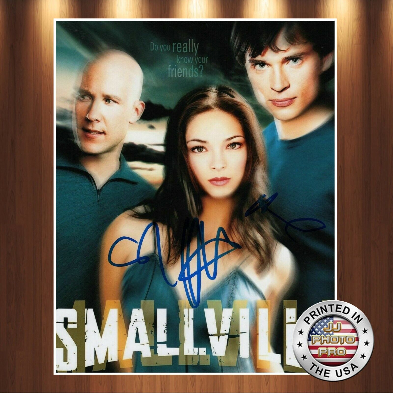 Kristin Kreuk Autographed Signed 8x10 Photo Poster painting (Smallville) REPRINT