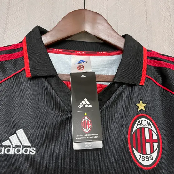Retro 1998/1999 AC Milan Third Away Football Shirt Thai Quality