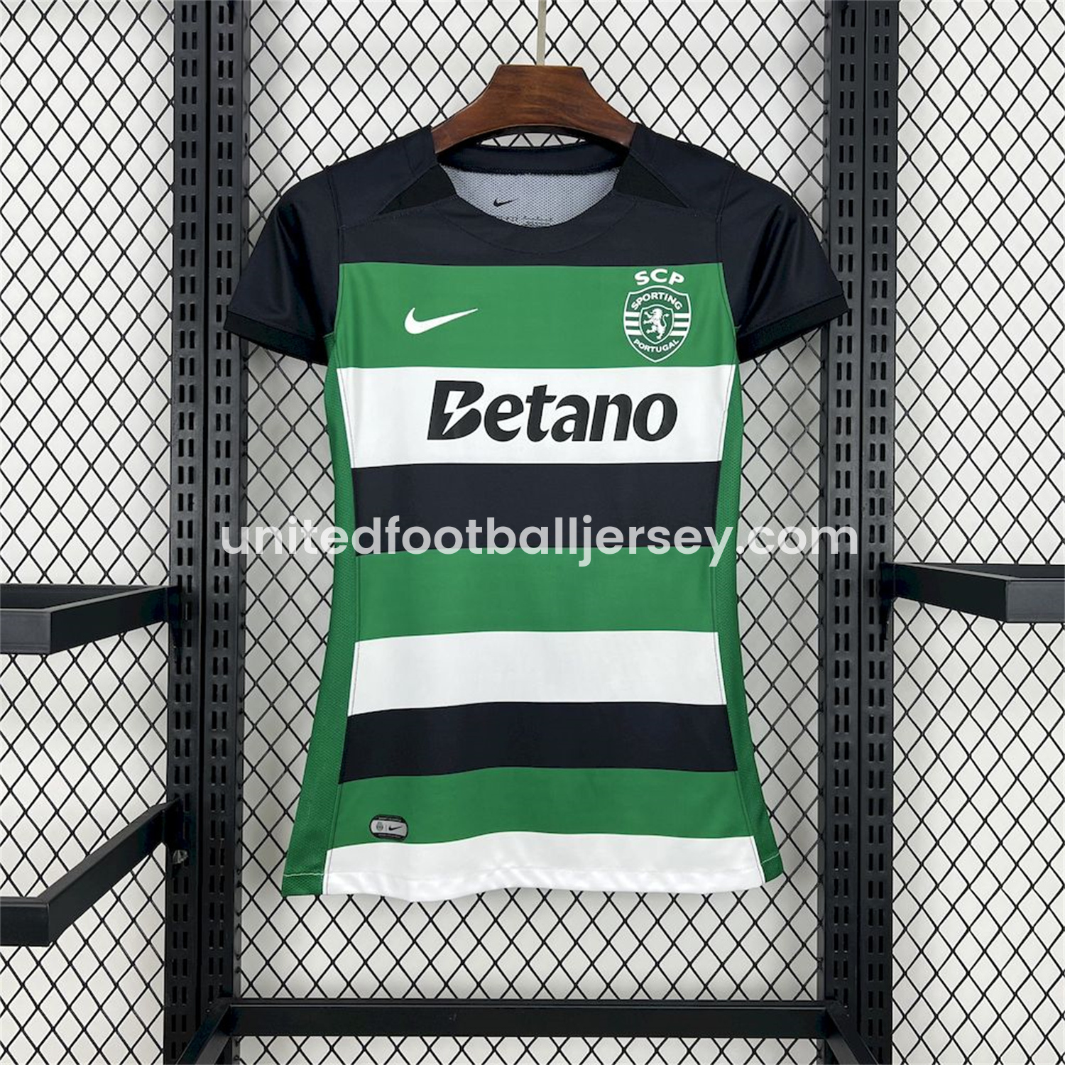 Women's Sporting CP Portugal 24-25 Home Jersey - Fans Version