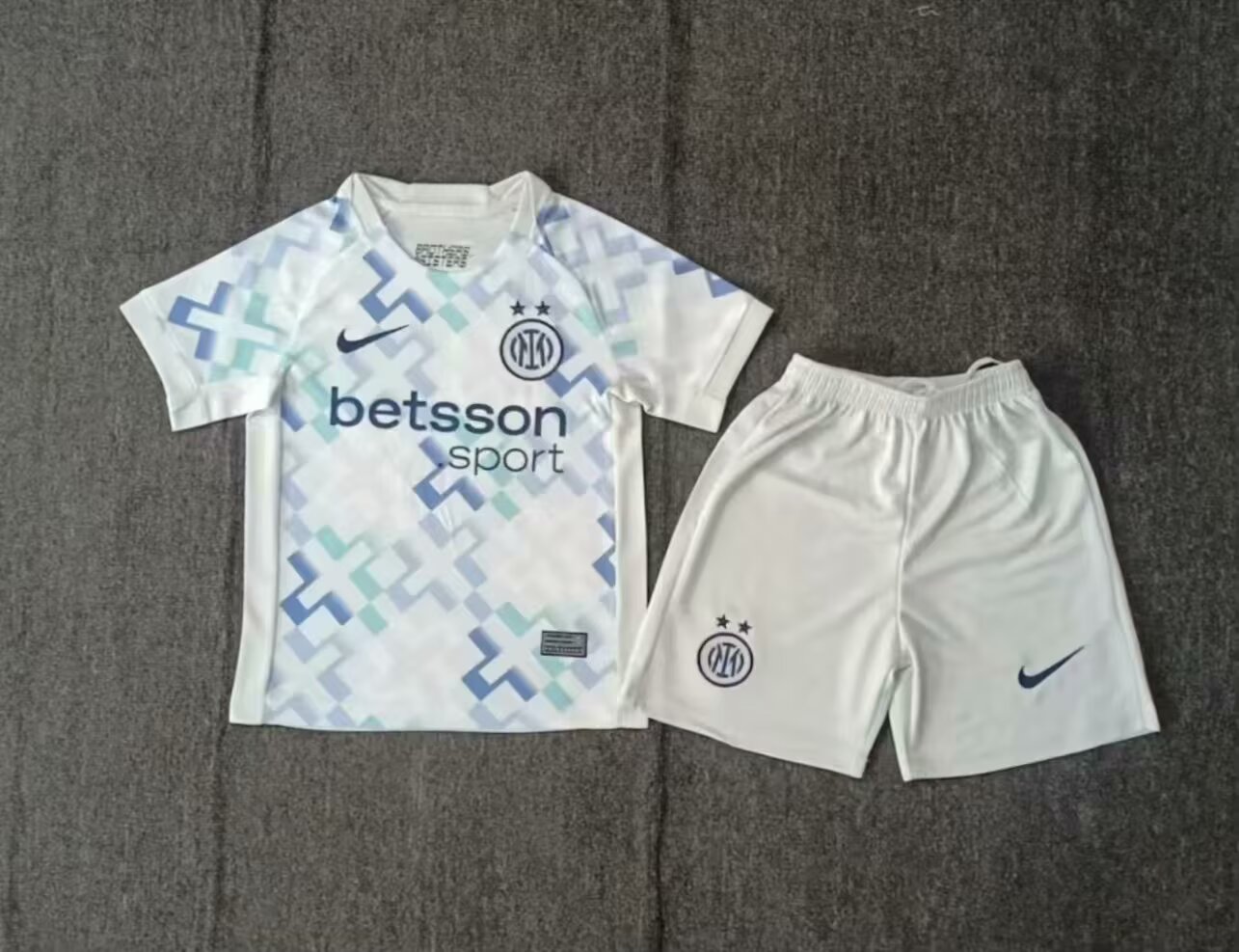 25/26 Inter Milan Away Kids Kit Football Shirt Thai Quality