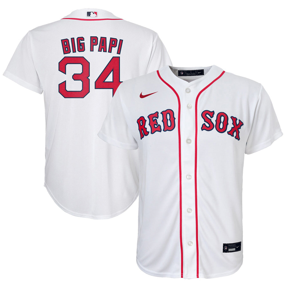 Youth Boston Red Sox David Ortiz Player Jersey - White mysite