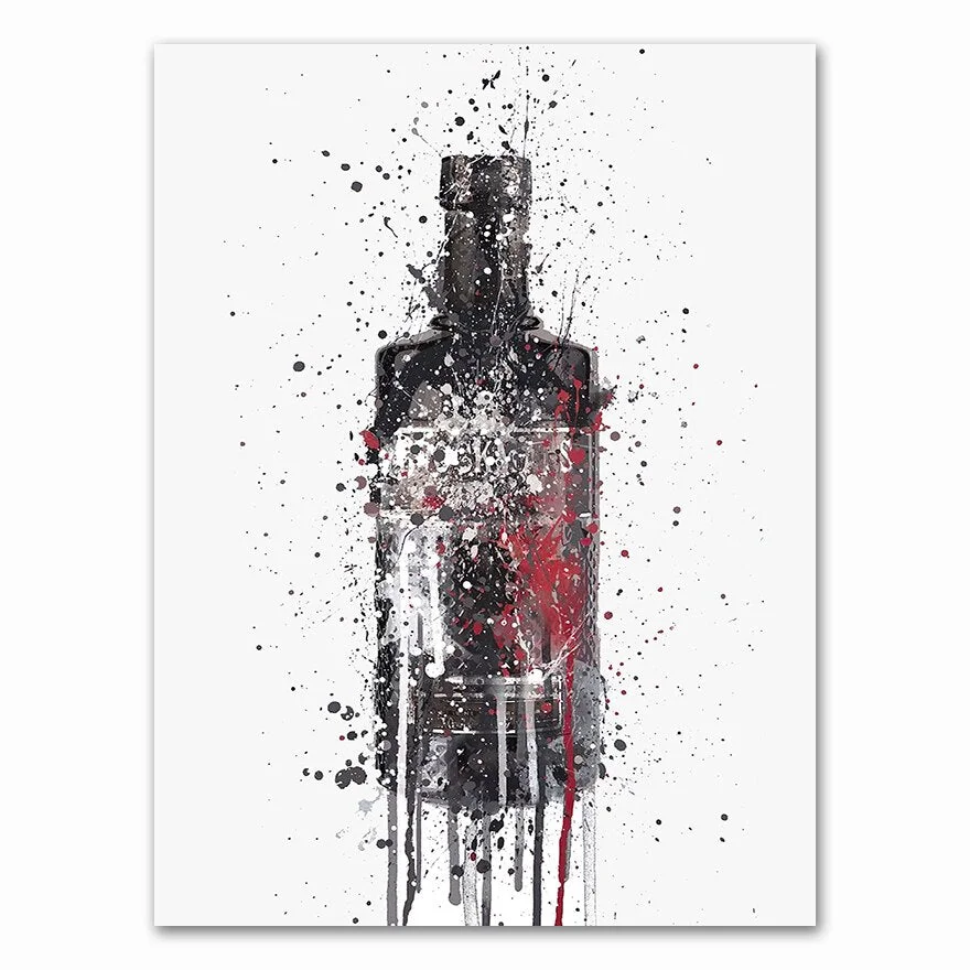 Canvas HD Prints Pictures Fashion Perfume Bottle Modular Nordic Wall Art Paintings Home Decor Posters For Living Room Framework