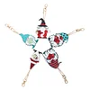 5pcs DIY Gnomes Full Special Shaped Diamond Painting Keychain Kit