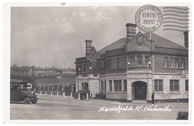 BLIDWORTH, NOTTINGHAM 'Forest Folk' Vintage Photo Poster paintinggraph early 20th Cent - reprint