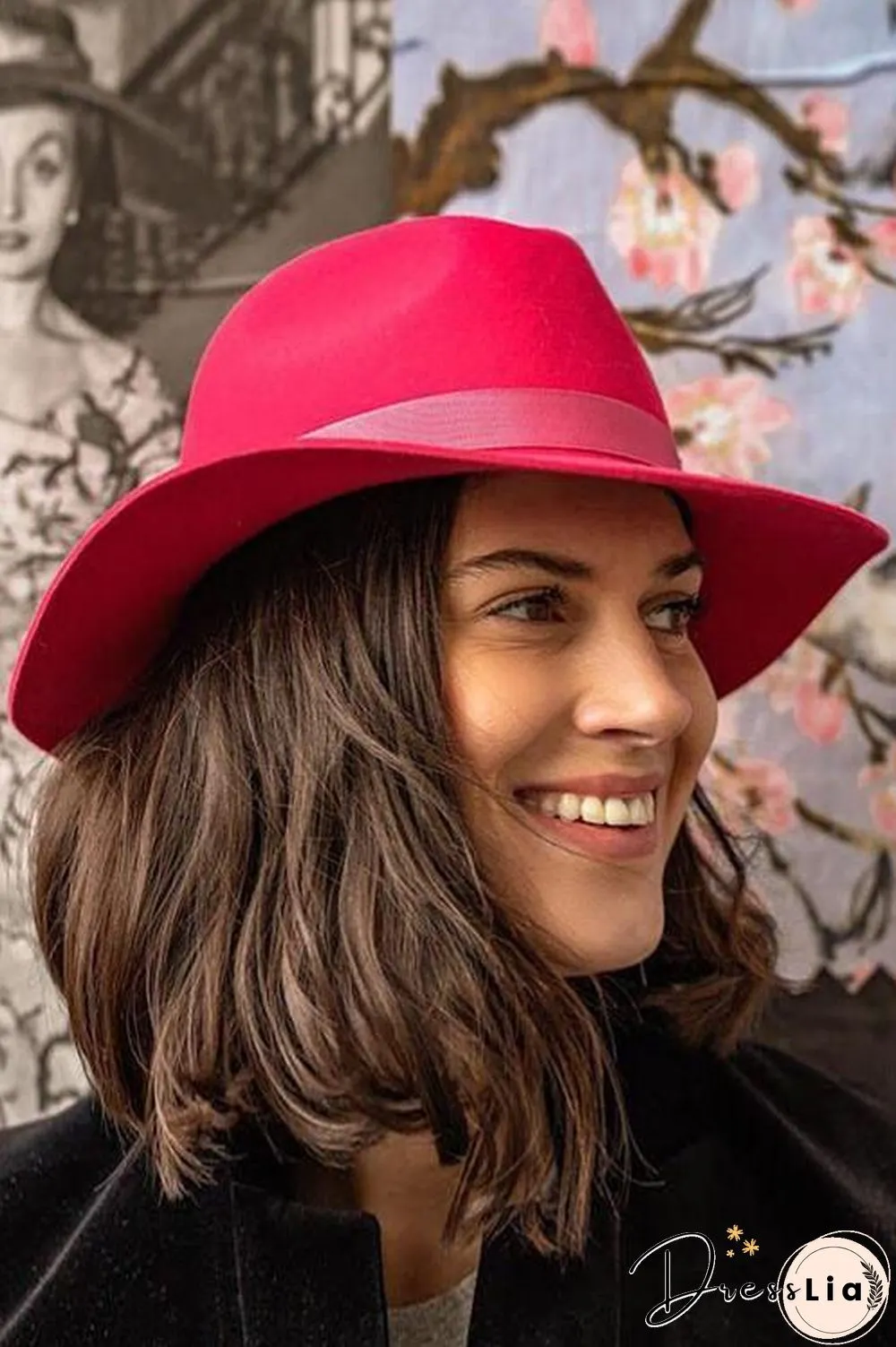 Woolen Fedora Hat