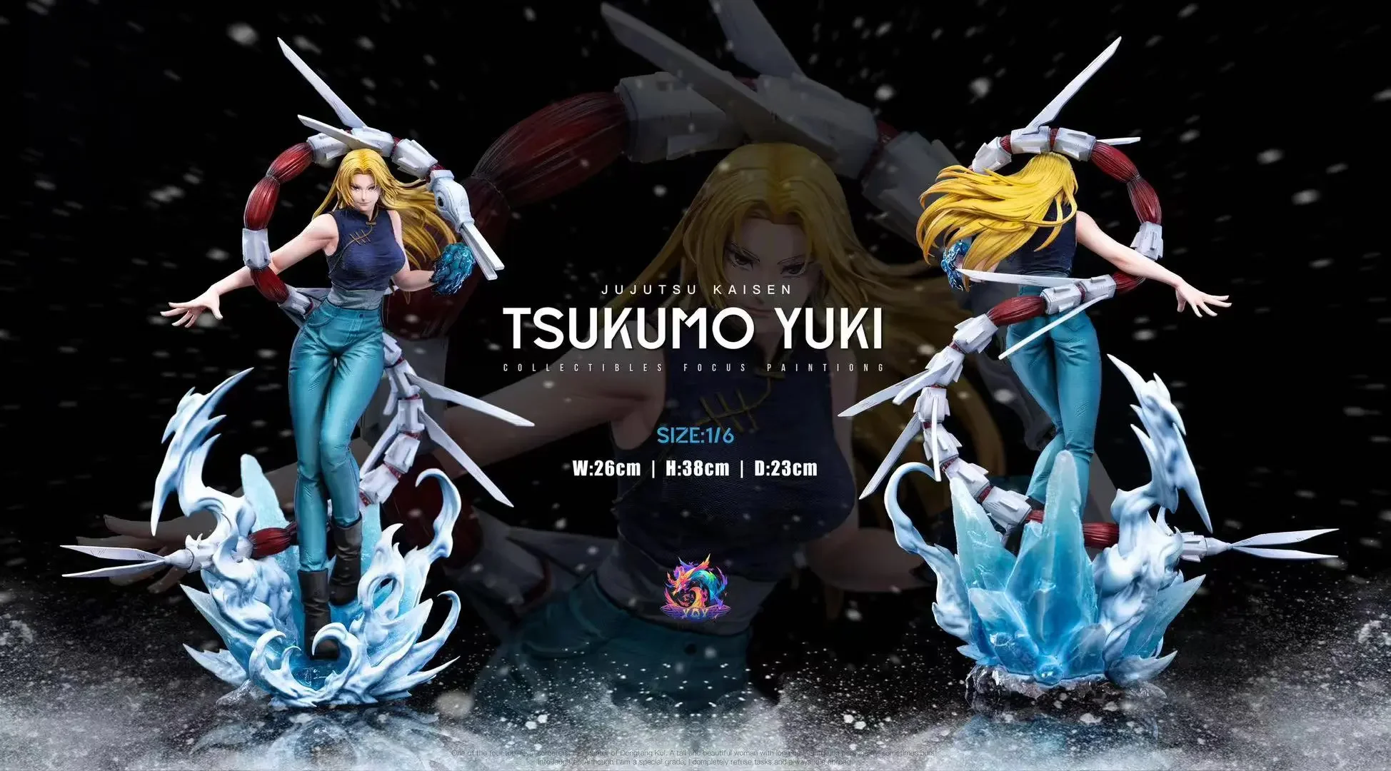 Yuki Tsukumo - Jujutsu Kaisen Resin Statue - YQY-Studio