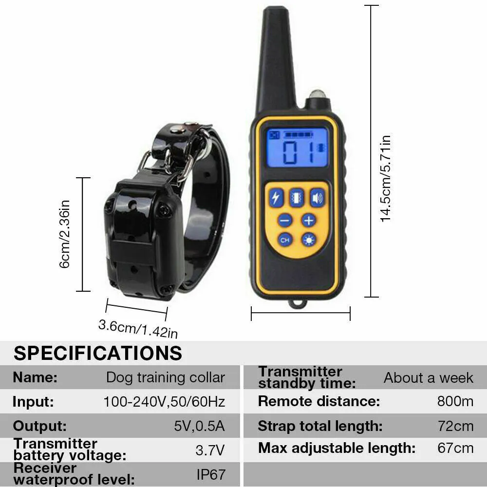 ELECTRIC DOG TRAINING COLLAR