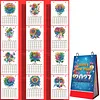 2027 New DIY Diamond Painting Sunflower Desk Calendar Set 12-Month Flip Calendar Design Monthly Planner Office Desktop Decor