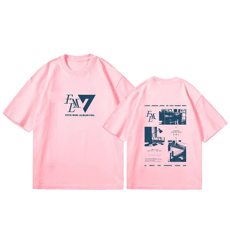 SEVENTEEN Album FML Concept Photo Printed T-shirt