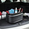 37L Car Trash Can Folding Bucket Multifunctional Storage Bucket Car Rubbish Bin