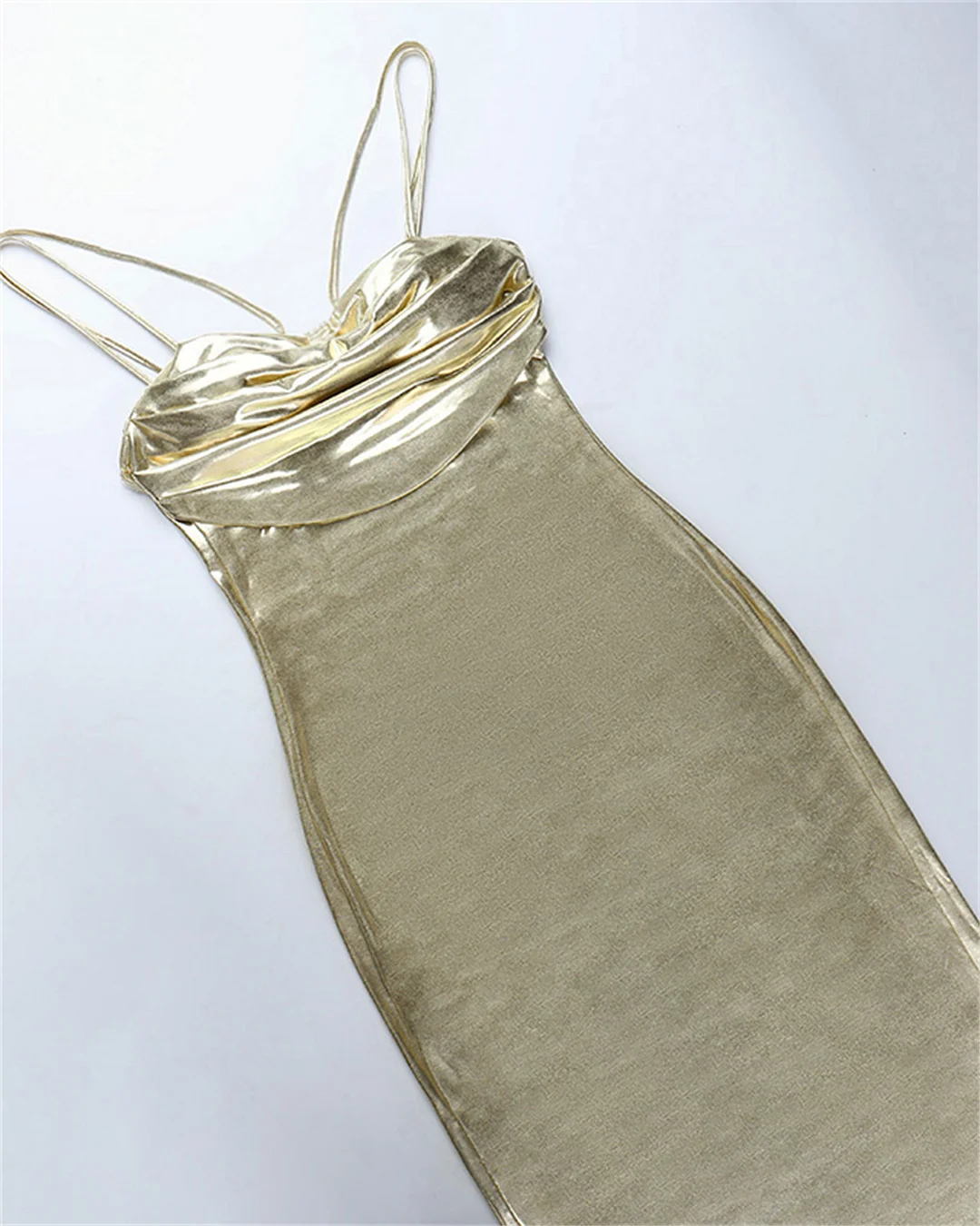 Women's Solid Color Suspender Sleeveless Dress