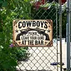Cowboy - Vintage Metal Signs - 20*30cm/30*40cm - Western