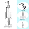 Nutcracker Acrylic Soap Pump Dispenser Refillable Gel Liquid Container for Home