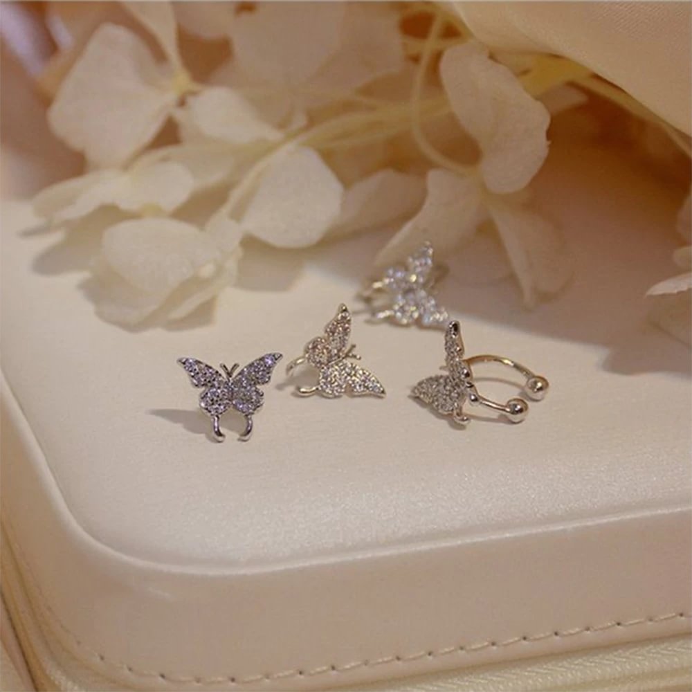 Shecustoms™ S925 Butterfly Earrings