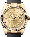 Rolex 326238 Sky-Dweller Champagne-Colour - New