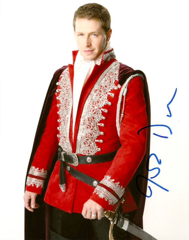 Once Upon A Time Josh Dallas Signed 8x10 Photo Poster painting COA