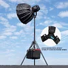 LK61 Aluminum Alloy Folding Light Stand, Fill Light, Flash Stand, Universal Indoor and Outdoor, All-Terrain, Multifunctional Folding Tripod