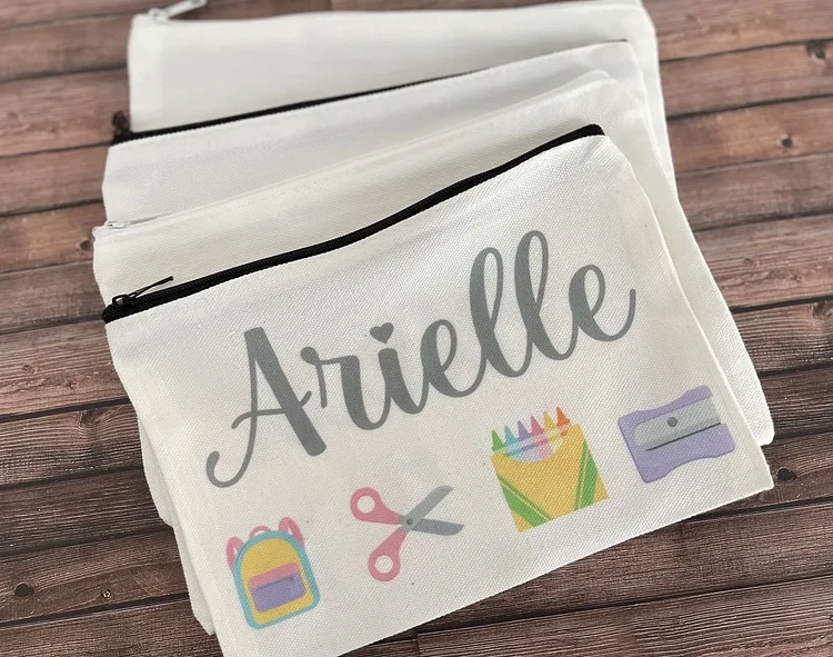 Personalized Name Pencil Case Back to School Gifts for Children