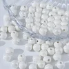 White Serie Ceramic Beads DIY Fashion Accessories