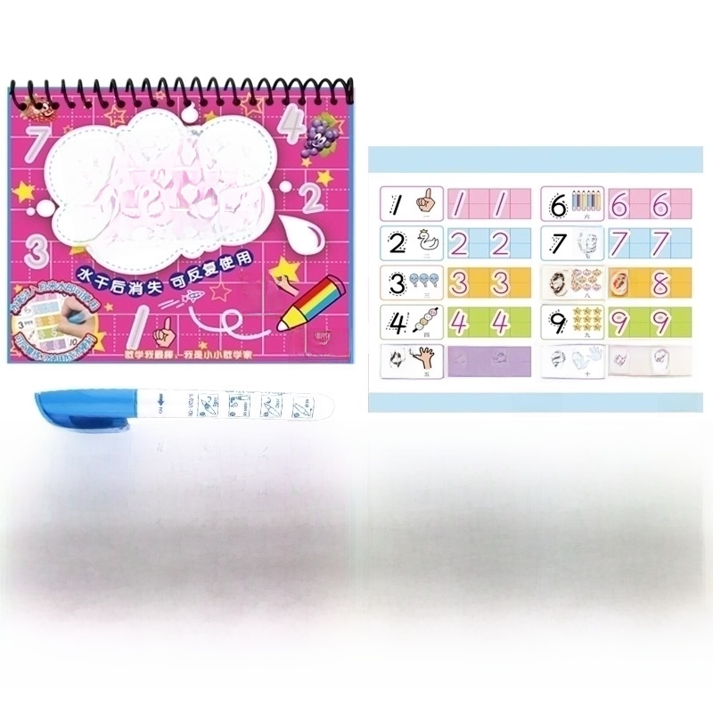 3 Pieces Painting Book Cartoon Letter Paper Toys