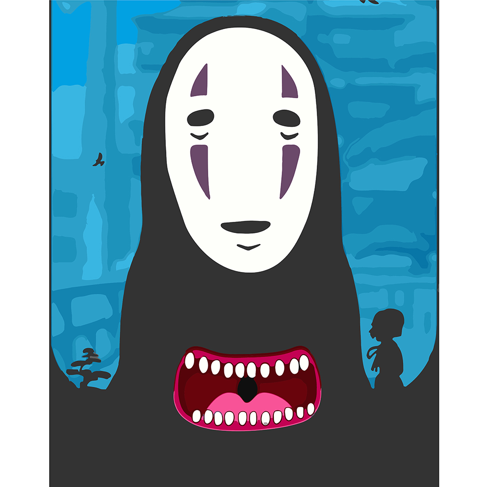 

40*50cm - Painting By Numbers - No Face Man, 501 Original