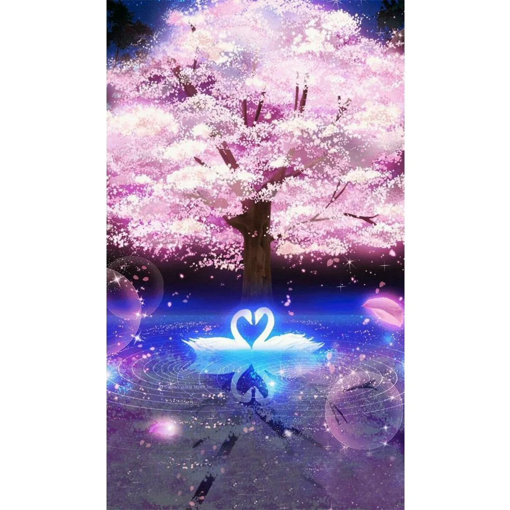 Full Square Diamond Painting - Dream Cherry Tree(20*30 - 50*70cm)