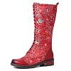 Women's Boots Autumn And Winter Retro Knight Boots