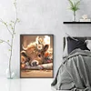 Cattle-11CT Stamped Cross Stitch 40*53cm tapestrymarket
