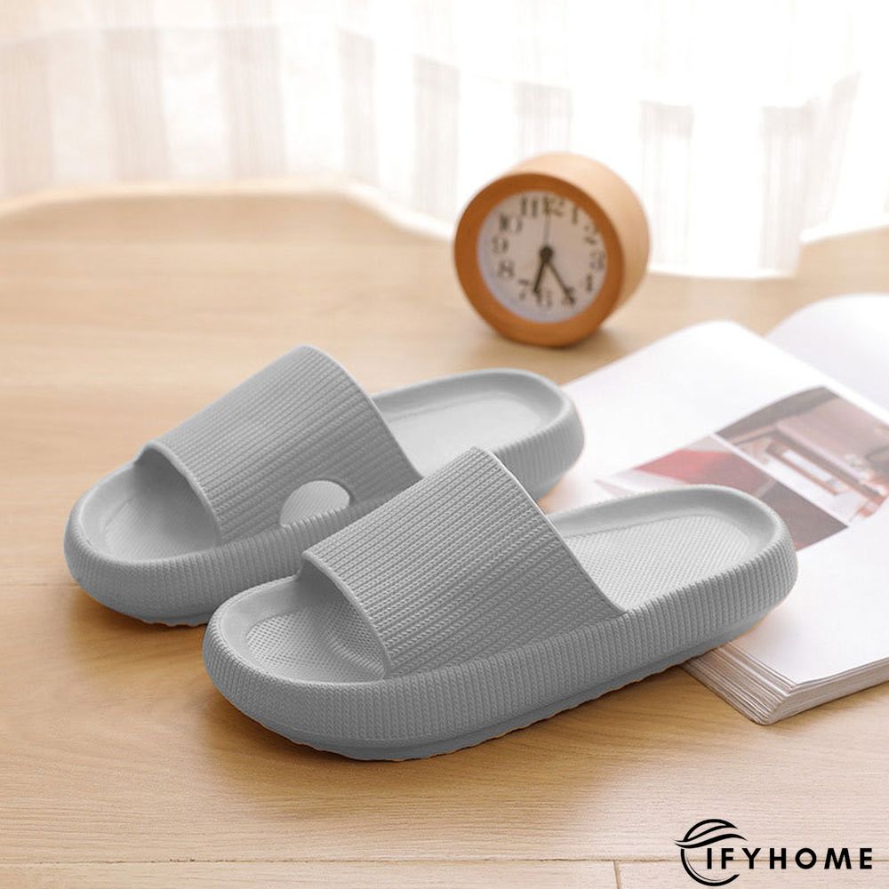 Thick Platform Bathroom Home Slippers Women Fashion Soft Sole EVA Indoor Slides Woman | IFYHOME