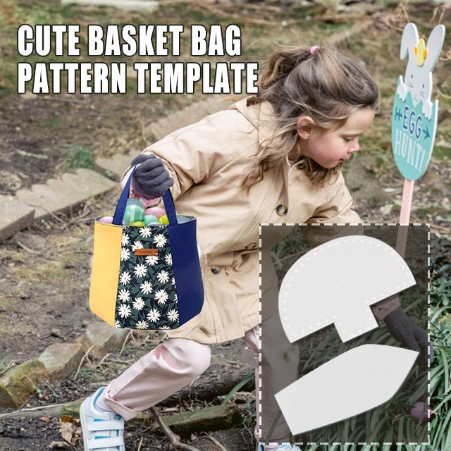 Cute Tote Bag Cutting Ruler 2 PCS A+B (With Instructions)