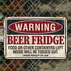 Warning - Vintage Metal Signs - 20*30cm - Warning