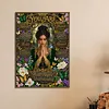 Forest Prayer Lady Special Shaped 5D DIY Partial Drill Diamond Painting Kits for Adults Beginners Home Decor Diamond Dots Paintings Diamond Art Kit 11.81x15.75inch