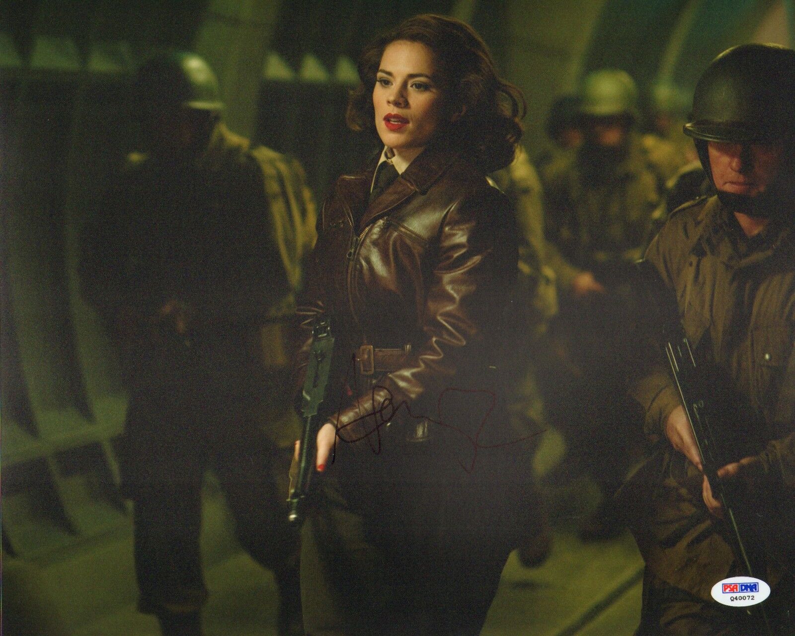 Hayley Atwell Signed Captain America 11x14 Photo Poster painting Picture PSA/DNA COA Auto Poster