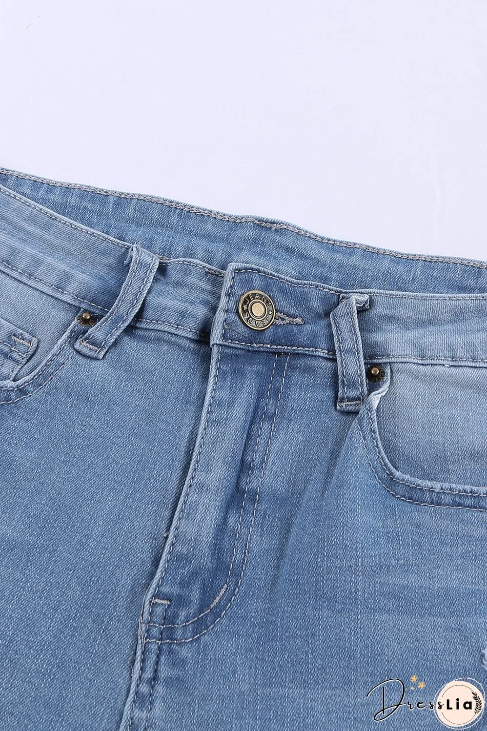 Chic Ripped Denim Shorts