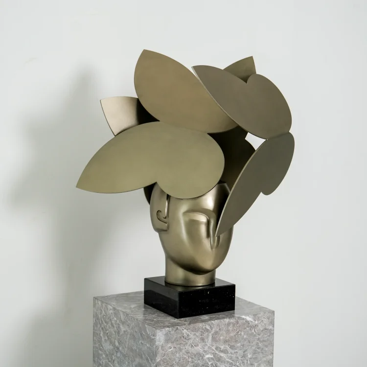 Modern Metal Butterfly Sculpture Contemporary Art Decoration