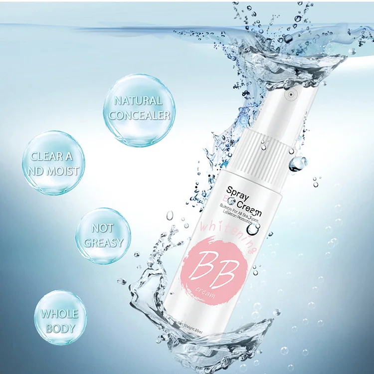 Cream 20ml BB Face Concealer Spray Whitening Cream Body Whitening Moisturizing Makeup Portable Beauty Face_ viptrois