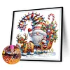 (US Local)6pack Xmas Gnome-Crystal Rhinestone Diamond Painting(30x30cm)