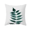 Green Plants Printed Home Living Creative Sofa Cushion Pillow Cover