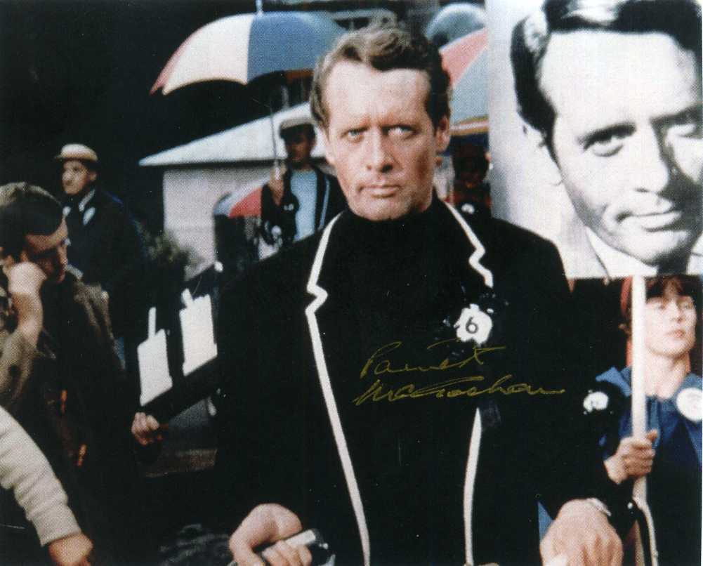 PATRICK McGOOHAN Signed 'The Prisoner' Photo Poster paintinggraph - TV & Film Actor - preprint