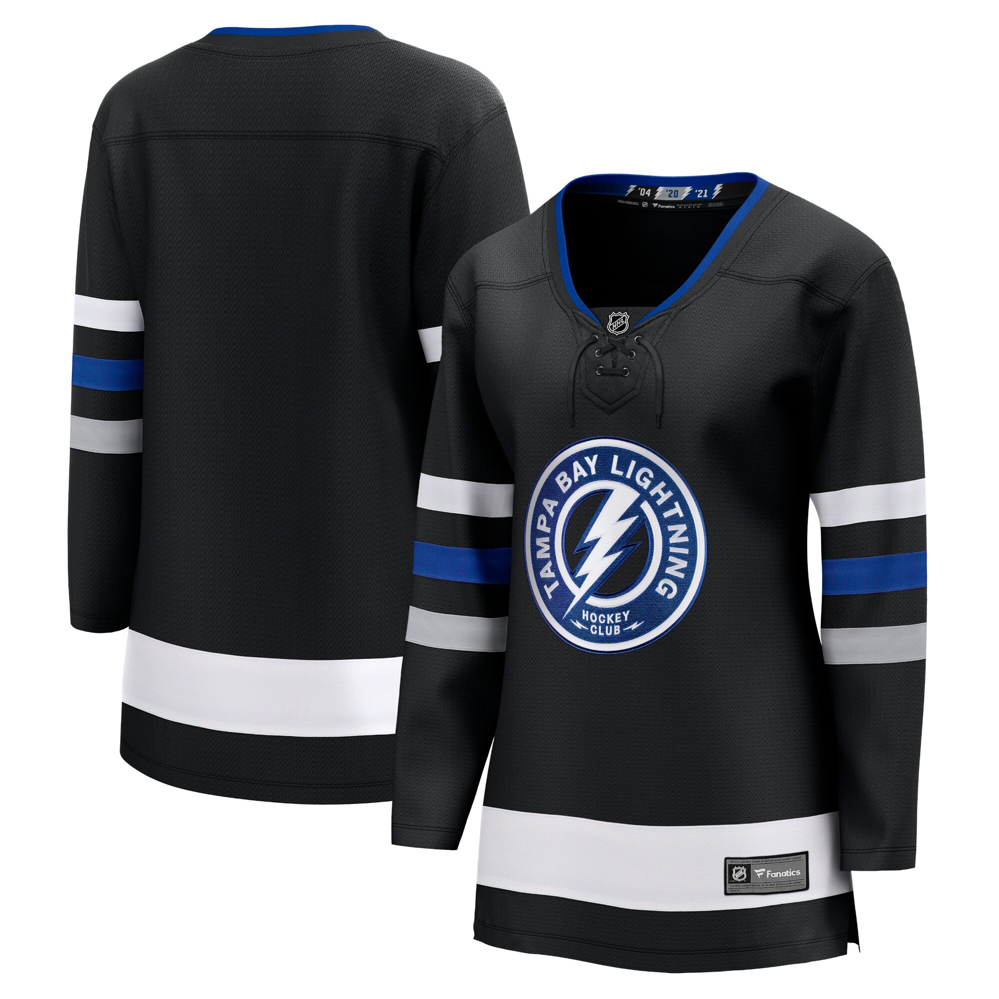 Tampa Bay Lightning Fanatics Women’s Alternate Premier Breakaway Jersey – Black mysite