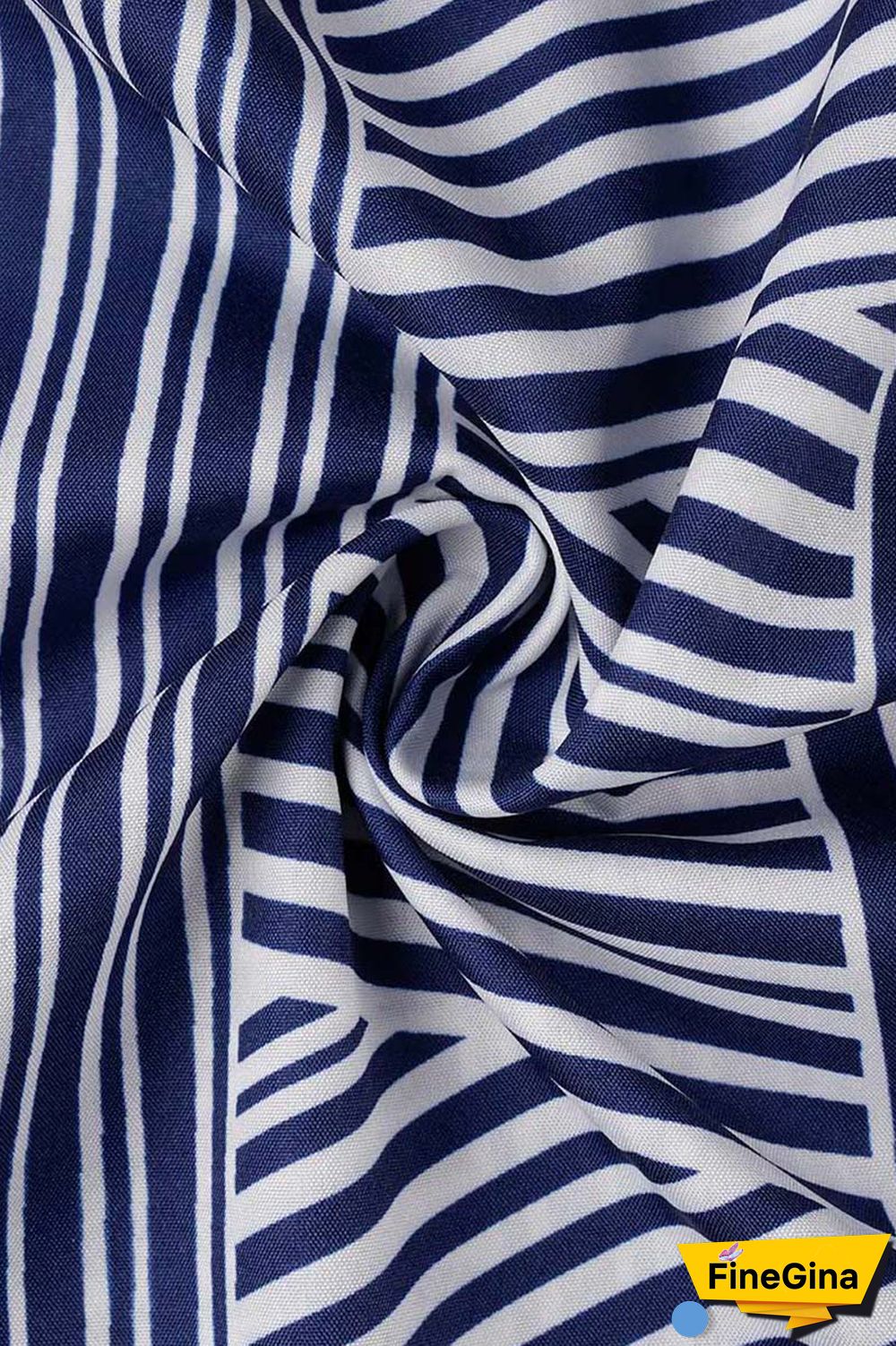 Blue Casual Print Patchwork Turndown Collar Short Sleeve Dress