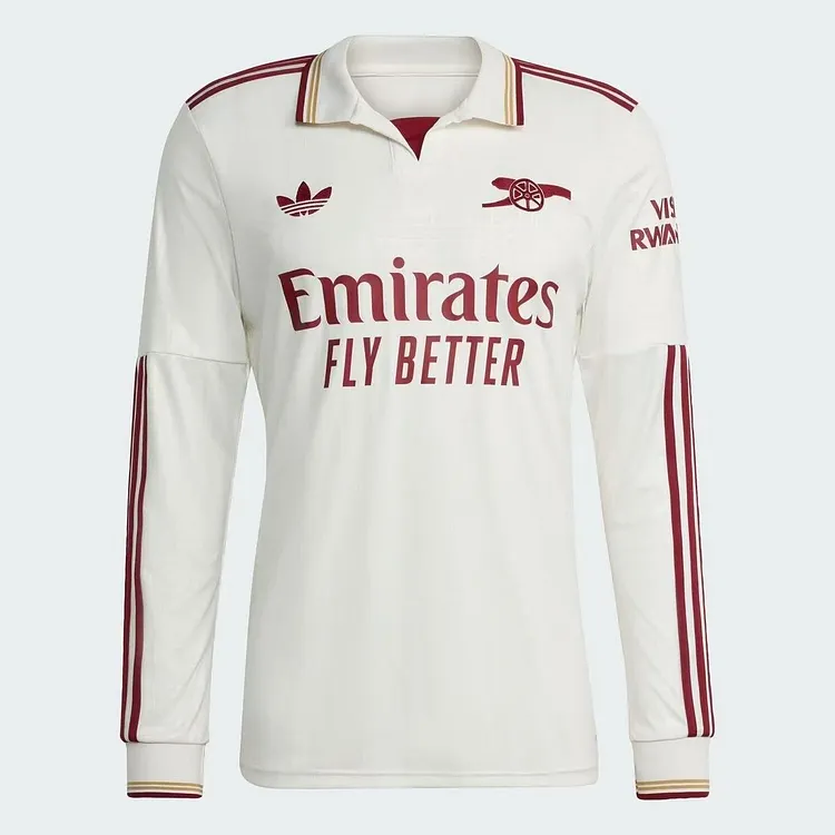25-26 Arsenal long sleeve football jersey 1:1 Thailand quality