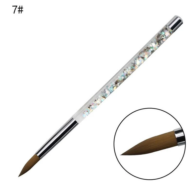 1PC Crystal Glass Acrylic Acrylic Powder Liquid Nail Cup Dappen Dish Lid Bowl Cup Holder Equipment  Nail Tools-Nail Inspo