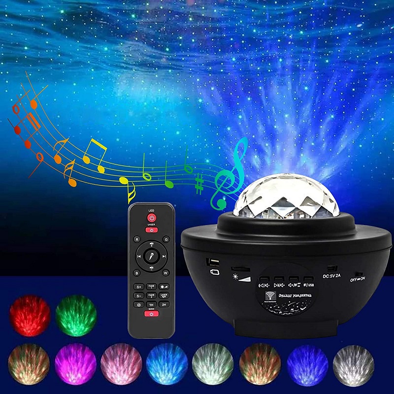 

USB Music Starry Night Projection Festival Lights, 501 Original