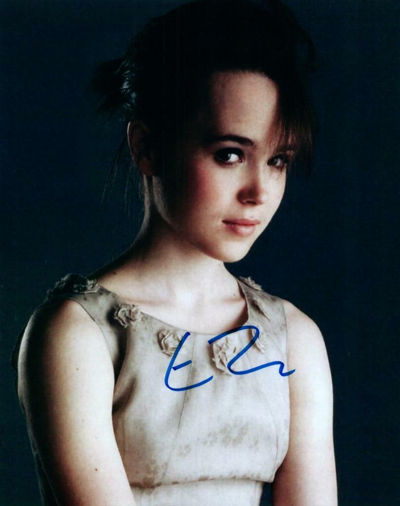 Ellen Page Autographed 8x10 Photo Poster painting signed Picture + COA