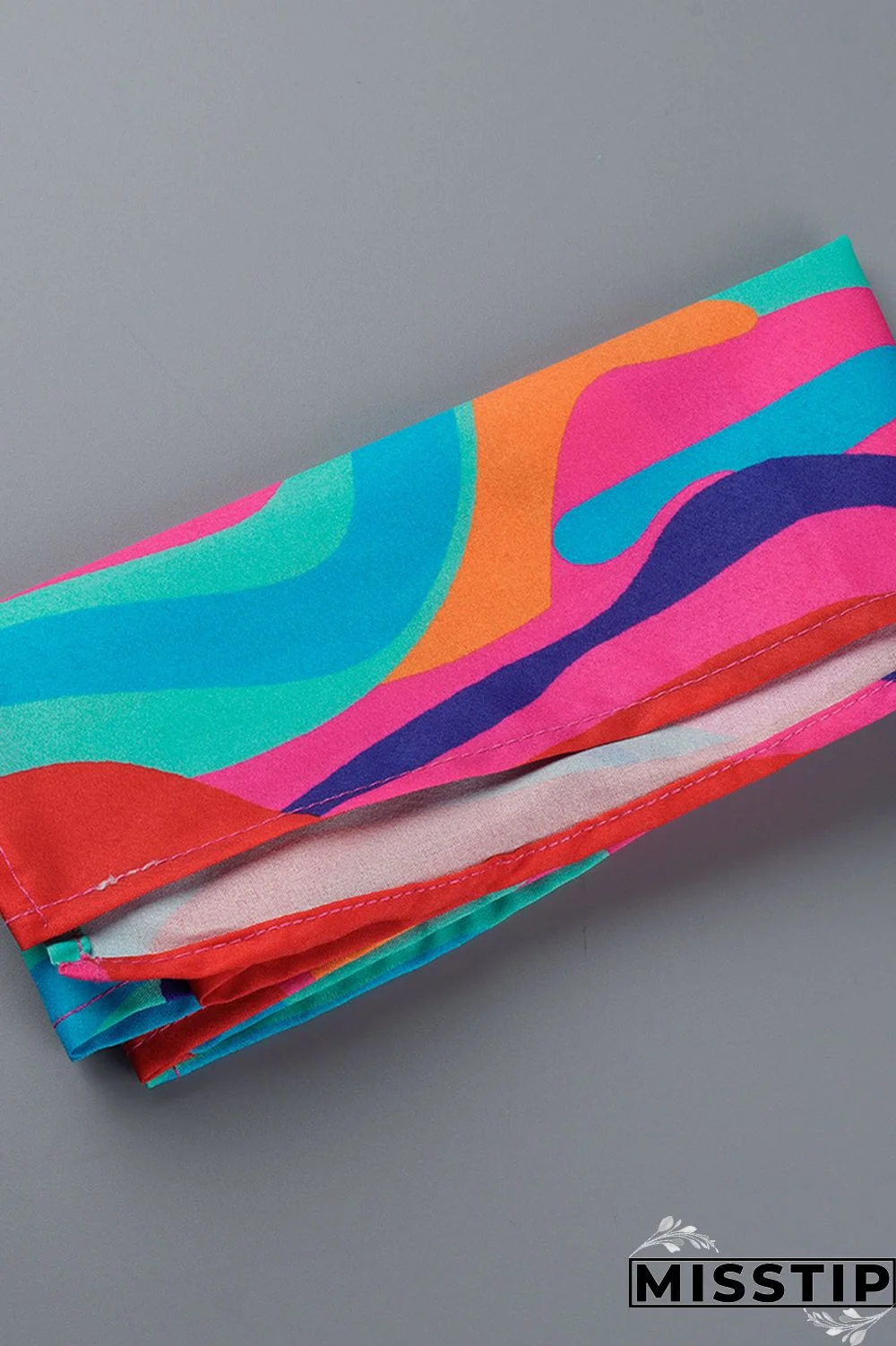 Blue Fashion Casual Print Patchwork Turndown Collar Shirt Dress