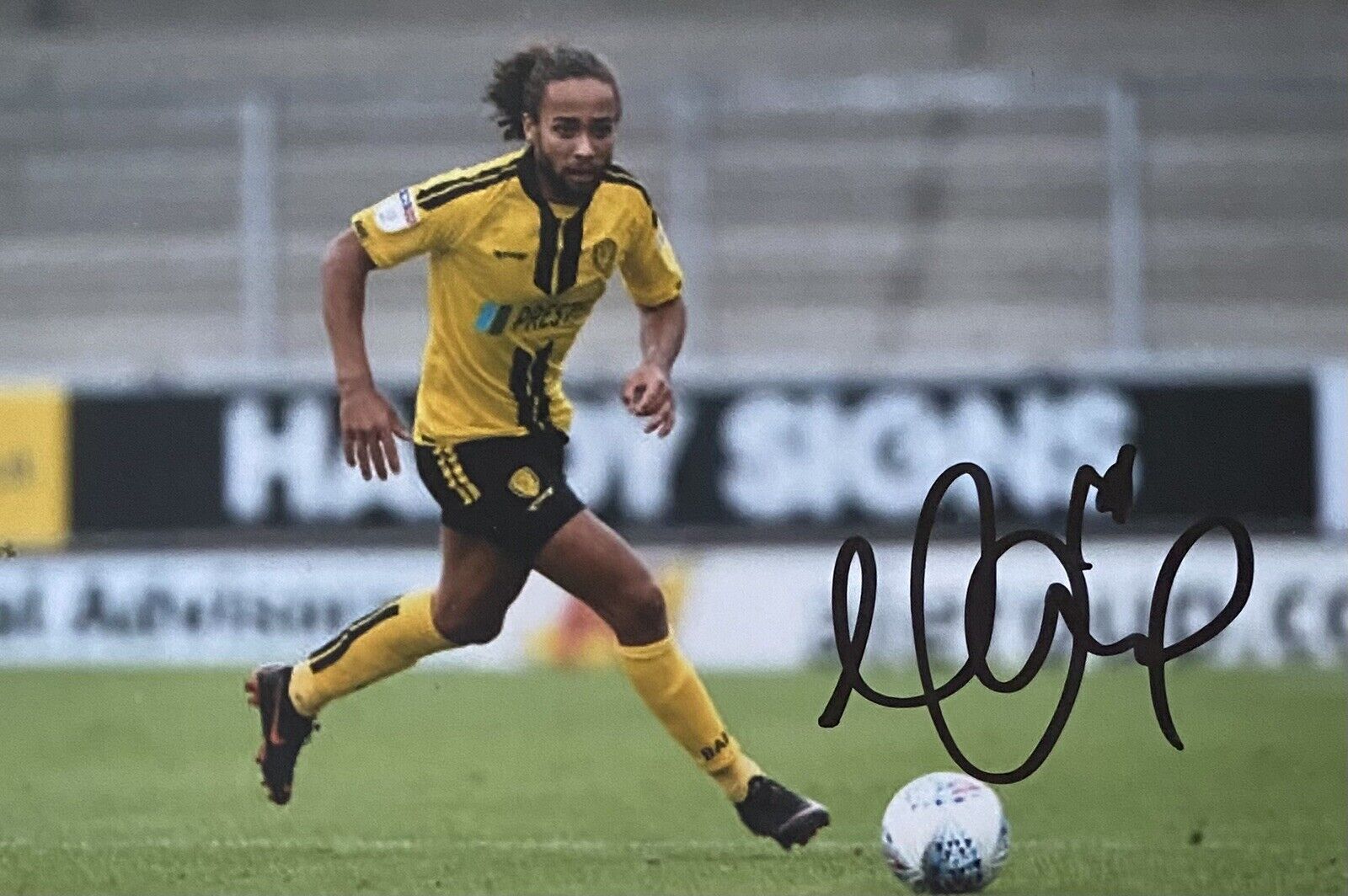 Marcus Harness Genuine Hand Signed Burton Albion 6X4 Photo Poster painting