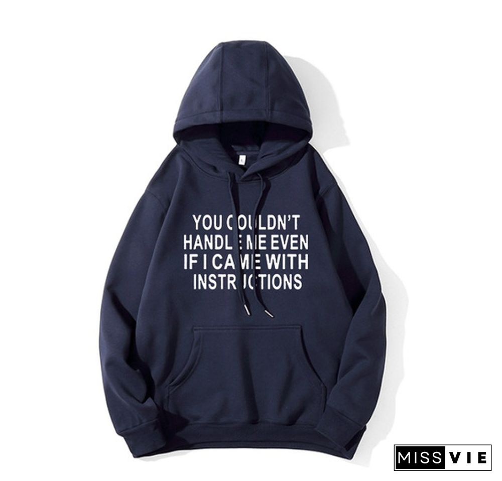 Fashion Casual Men's And Women's Loose Pullover Hoodie Sweatshirt