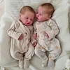 [New] 17" Sweet Sleeping Dreams Reborn Newborn Twins Sisters Terya and Cukui Truly Baby Toy,Birthday Gift - RBBI-Myrebornbabydoll&reg; Myrebornbabydoll&reg;