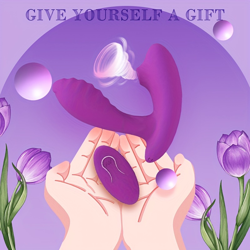 Remote Control Sucking Vibrator for Women